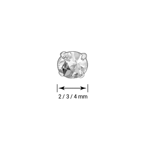 Top Prong Set Zircon