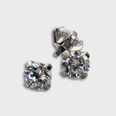 Top Prong Set Zircon