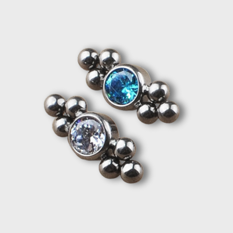 Top Hexágono Cristal