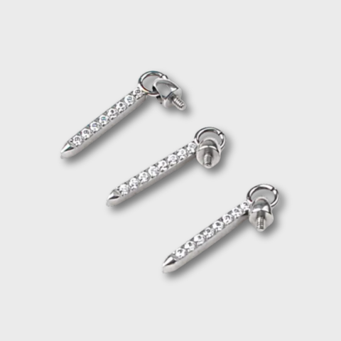 Top Pendiente Zirconias