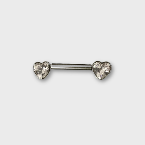 Barbell Nipple Heart (Push Pin)