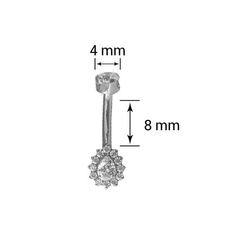 Navel Lágrima de Luna Cristal